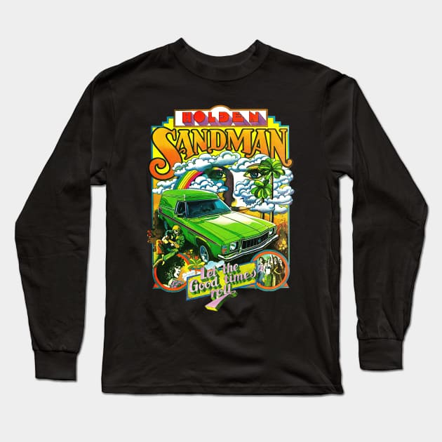 70s Holden Sandman Long Sleeve T-Shirt by Trazzo